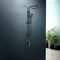Kibi Cube Pressure Balanced 2-Function Shower Column with Rough In Valve - Matte Black KSC404MB - alternate 5